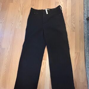 Madewell Classic Black Denim Jeans